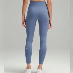 Lululemon Wunder Train High-Rise Tight 25" Oasis Blue Size 4